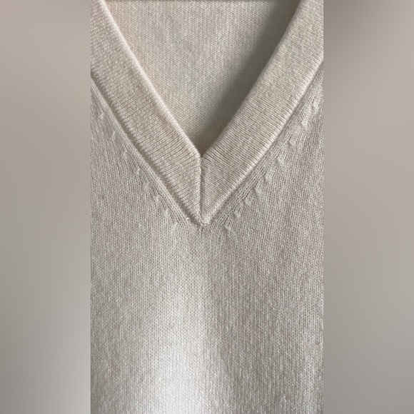 NEW: Jenni Kayne Charlie V-Neck Cashmere Sweater - US S - Picture 5 of 6